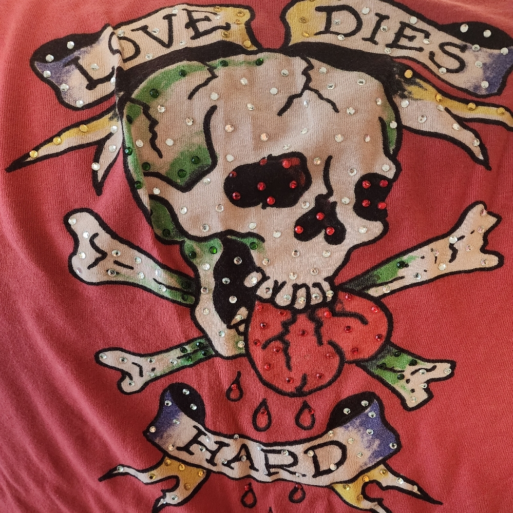 Ed Hardy Loves Dies Hard T-shirt